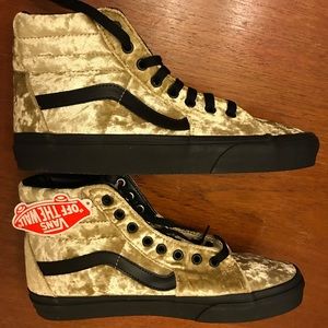 Sk8-Hi Velvet Tan/black Vans